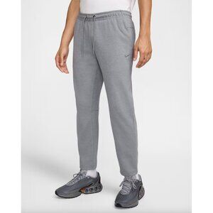 Nike Primary Fleece Mens Dri-FIT UV Tapered Performance Pants Jogger Grey Medium